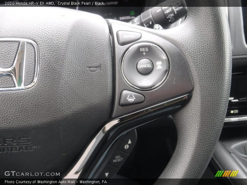 Crystal Black Pearl / Black 2020 Honda HR-V EX AWD