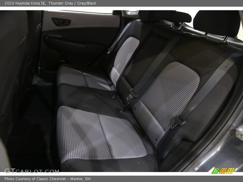 Thunder Gray / Gray/Black 2020 Hyundai Kona SE