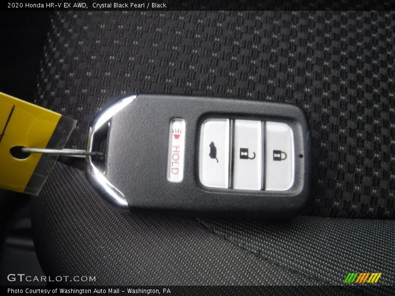 Crystal Black Pearl / Black 2020 Honda HR-V EX AWD