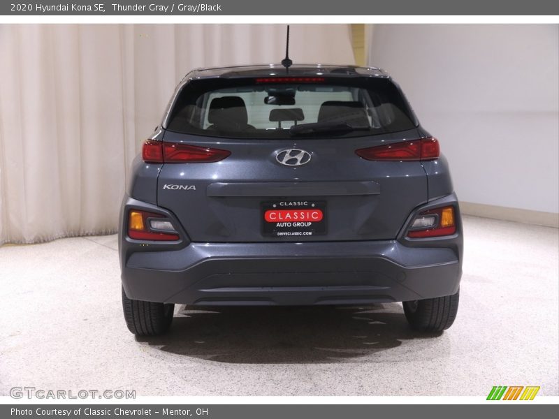 Thunder Gray / Gray/Black 2020 Hyundai Kona SE