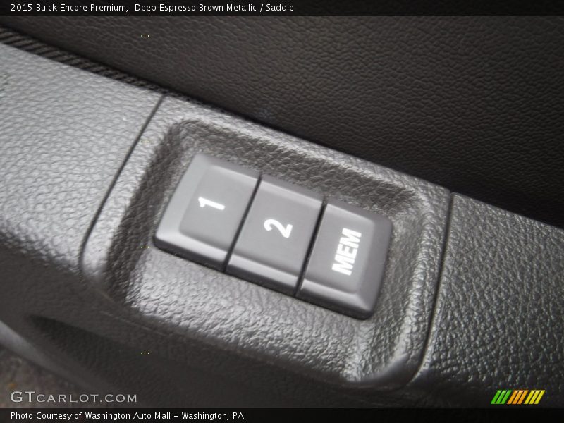 Deep Espresso Brown Metallic / Saddle 2015 Buick Encore Premium