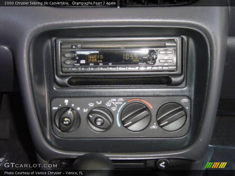 Champagne Pearl / Agate 2000 Chrysler Sebring JXi Convertible