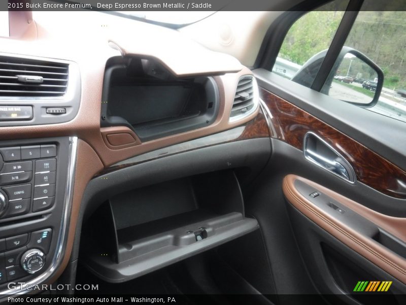 Deep Espresso Brown Metallic / Saddle 2015 Buick Encore Premium