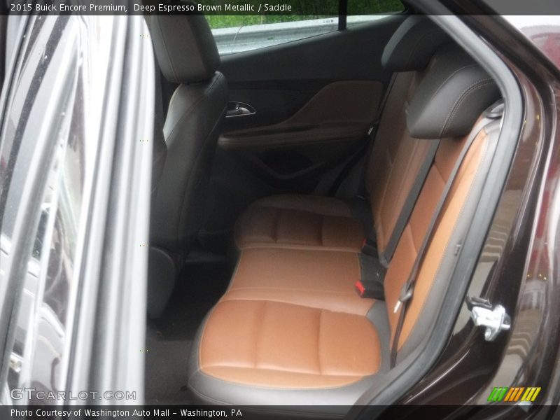 Deep Espresso Brown Metallic / Saddle 2015 Buick Encore Premium