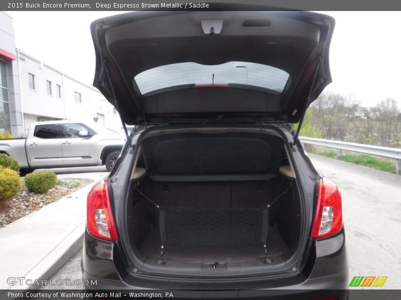 Deep Espresso Brown Metallic / Saddle 2015 Buick Encore Premium