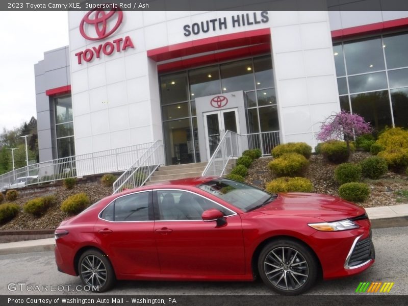 Supersonic Red / Ash 2023 Toyota Camry XLE