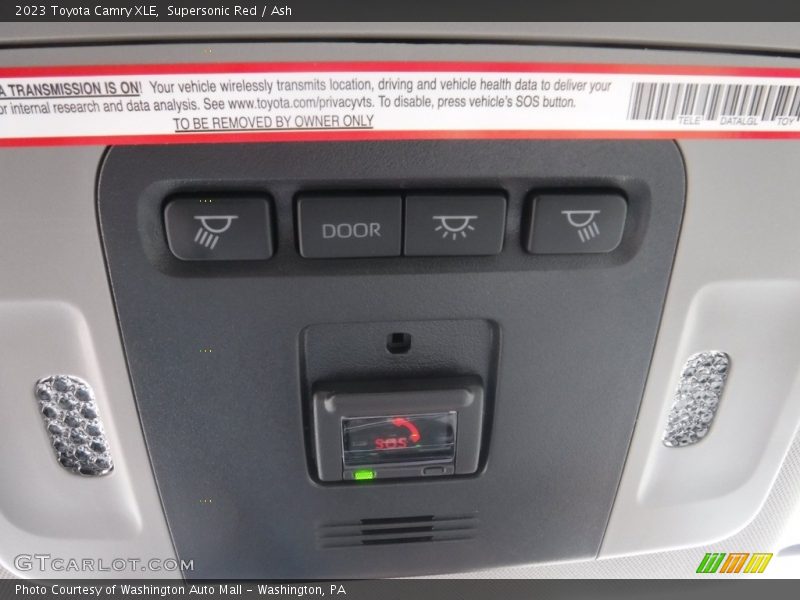 Supersonic Red / Ash 2023 Toyota Camry XLE