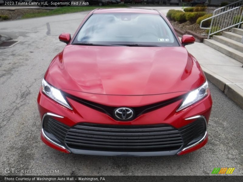 Supersonic Red / Ash 2023 Toyota Camry XLE
