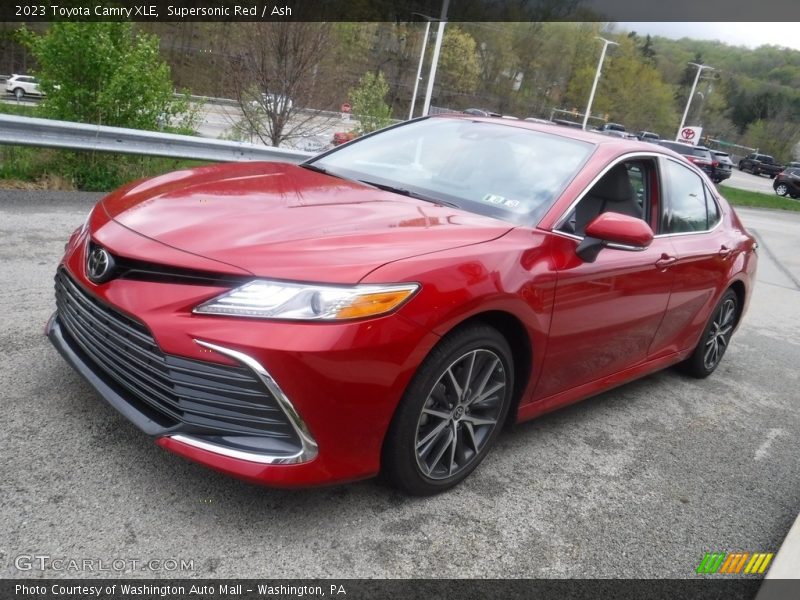 Supersonic Red / Ash 2023 Toyota Camry XLE