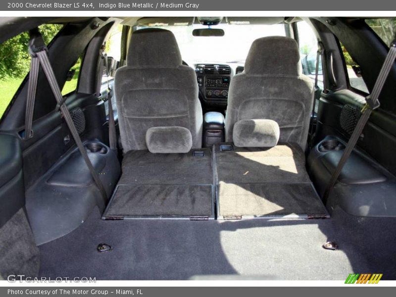 Indigo Blue Metallic / Medium Gray 2000 Chevrolet Blazer LS 4x4