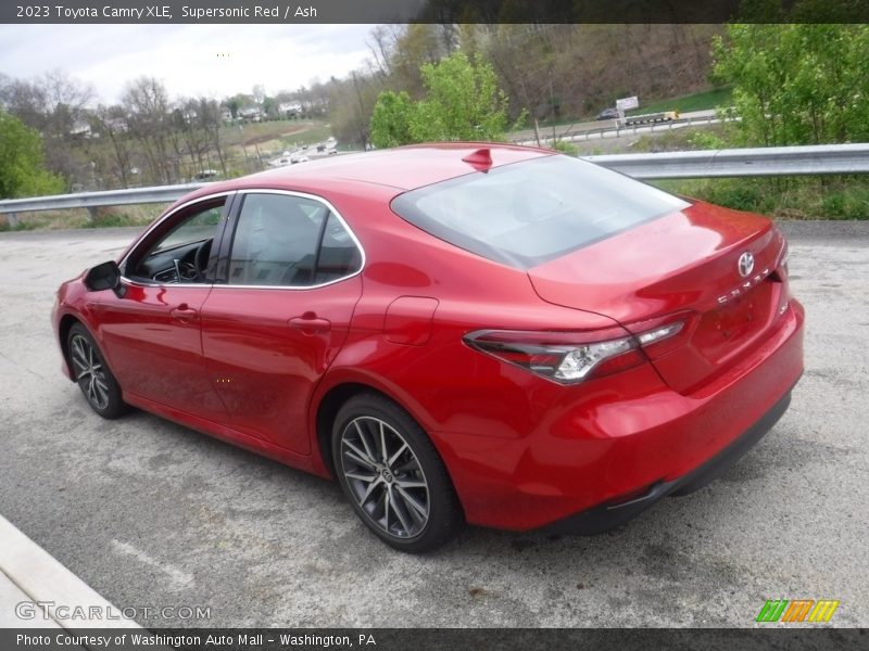 Supersonic Red / Ash 2023 Toyota Camry XLE