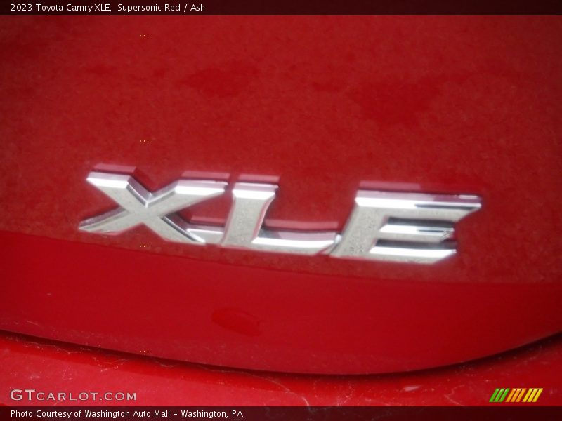 Supersonic Red / Ash 2023 Toyota Camry XLE