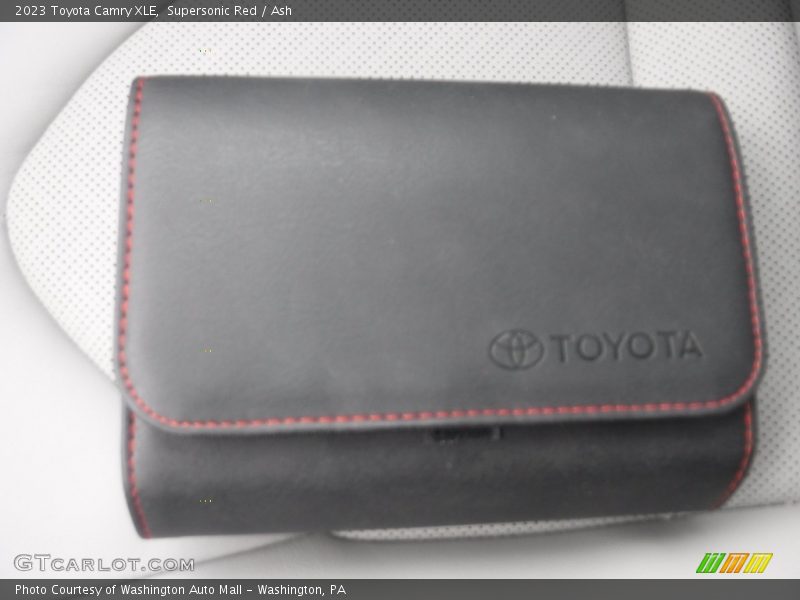 Supersonic Red / Ash 2023 Toyota Camry XLE
