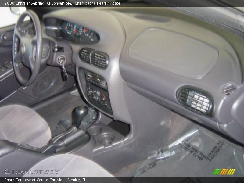 Champagne Pearl / Agate 2000 Chrysler Sebring JXi Convertible