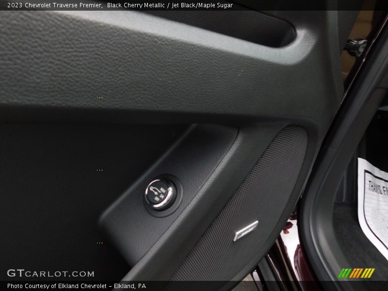 Black Cherry Metallic / Jet Black/Maple Sugar 2023 Chevrolet Traverse Premier