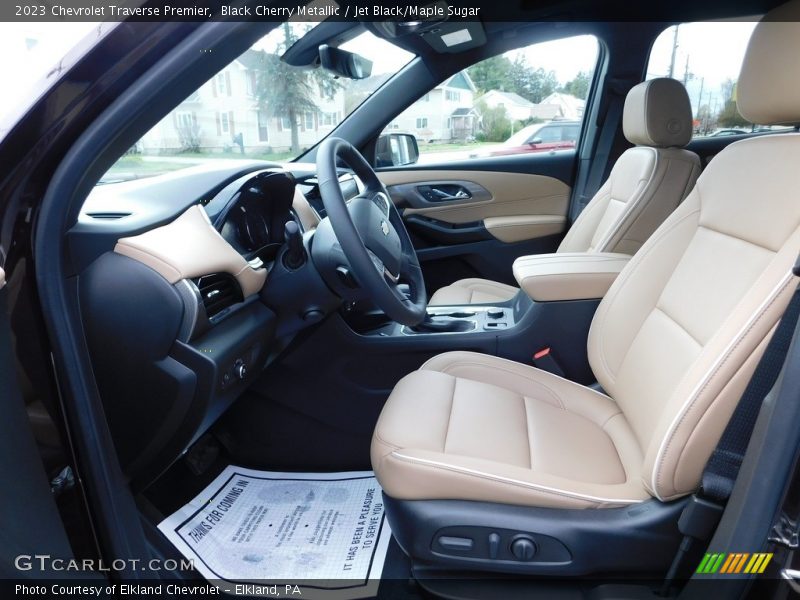 Front Seat of 2023 Traverse Premier