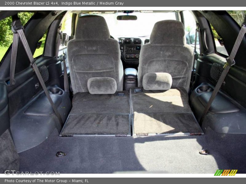 Indigo Blue Metallic / Medium Gray 2000 Chevrolet Blazer LS 4x4