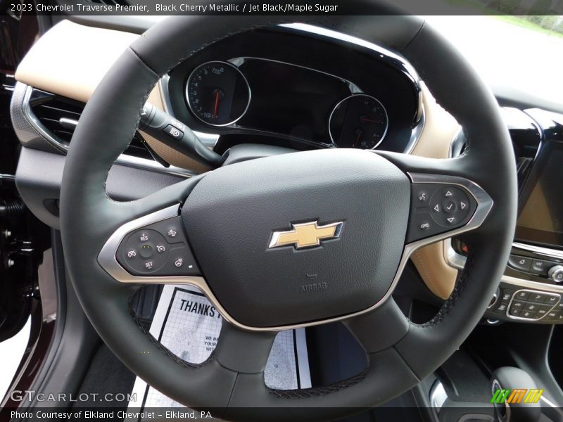  2023 Traverse Premier Steering Wheel