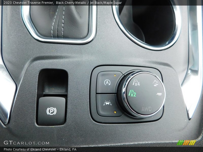 Controls of 2023 Traverse Premier