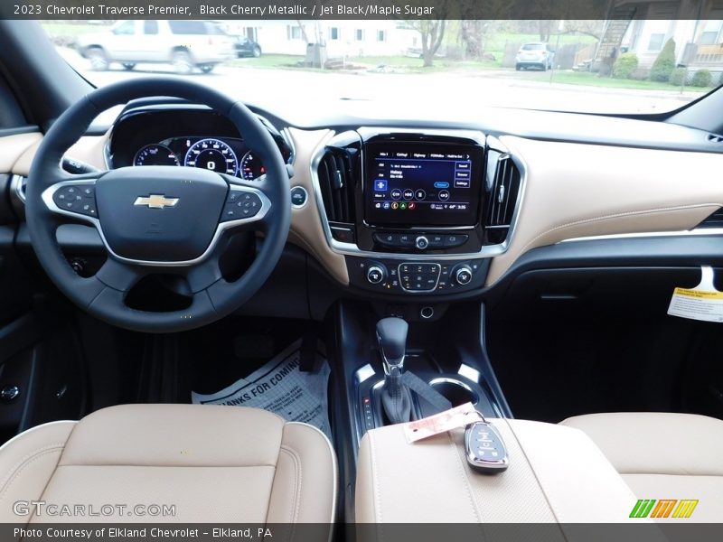 Dashboard of 2023 Traverse Premier