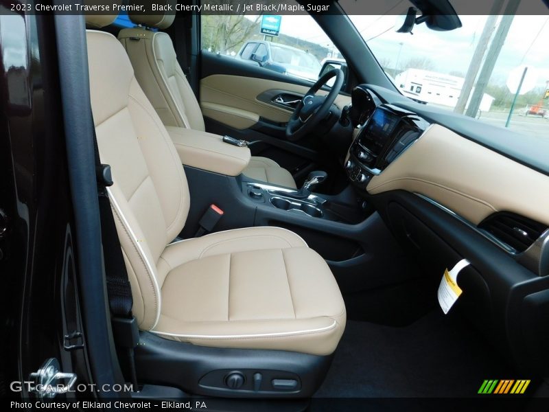 Front Seat of 2023 Traverse Premier