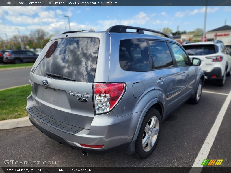 Steel Silver Metallic / Platinum 2009 Subaru Forester 2.5 X Limited