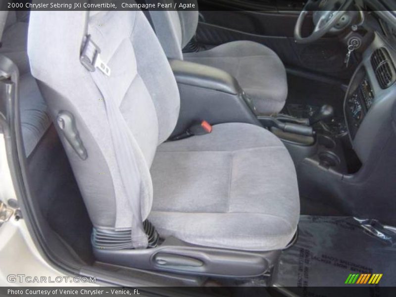 Champagne Pearl / Agate 2000 Chrysler Sebring JXi Convertible