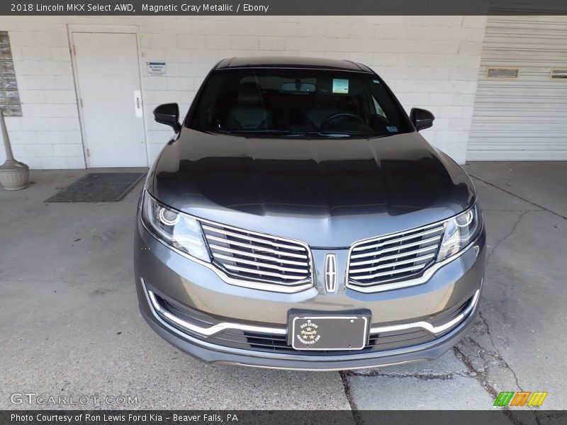 Magnetic Gray Metallic / Ebony 2018 Lincoln MKX Select AWD