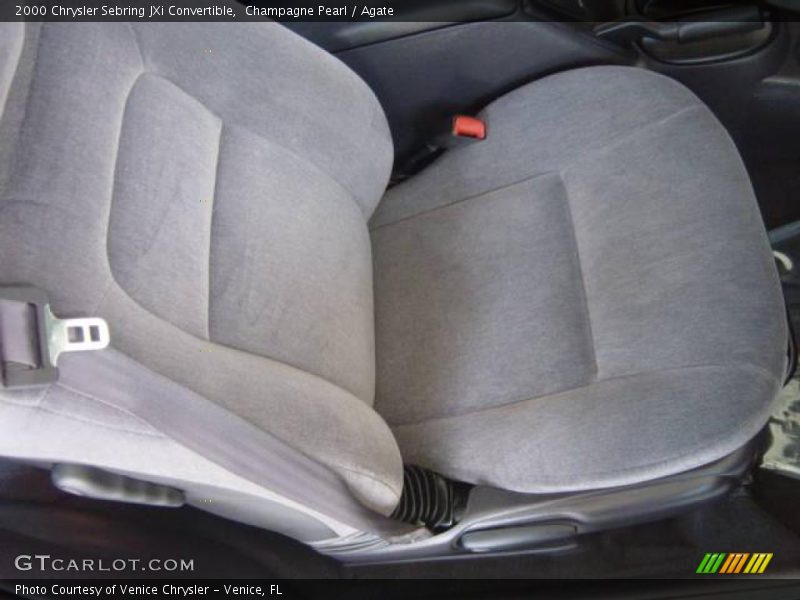 Champagne Pearl / Agate 2000 Chrysler Sebring JXi Convertible