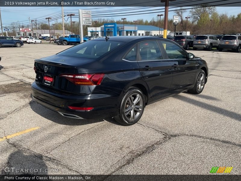 Black / Titan Black/Storm Gray 2019 Volkswagen Jetta R-Line