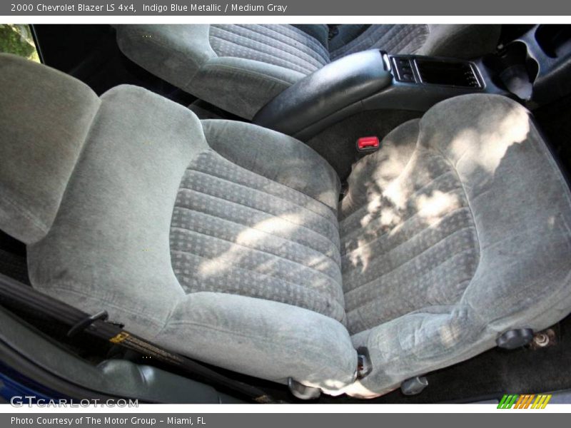 Indigo Blue Metallic / Medium Gray 2000 Chevrolet Blazer LS 4x4