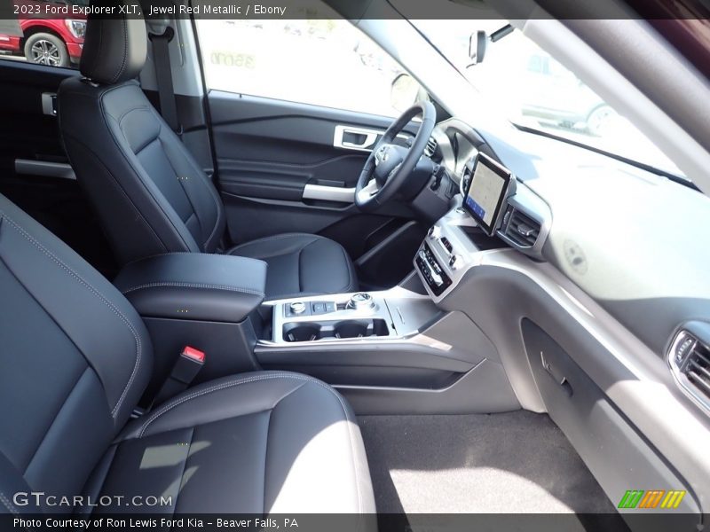 Jewel Red Metallic / Ebony 2023 Ford Explorer XLT