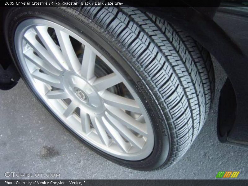 Black / Dark Slate Grey 2005 Chrysler Crossfire SRT-6 Roadster