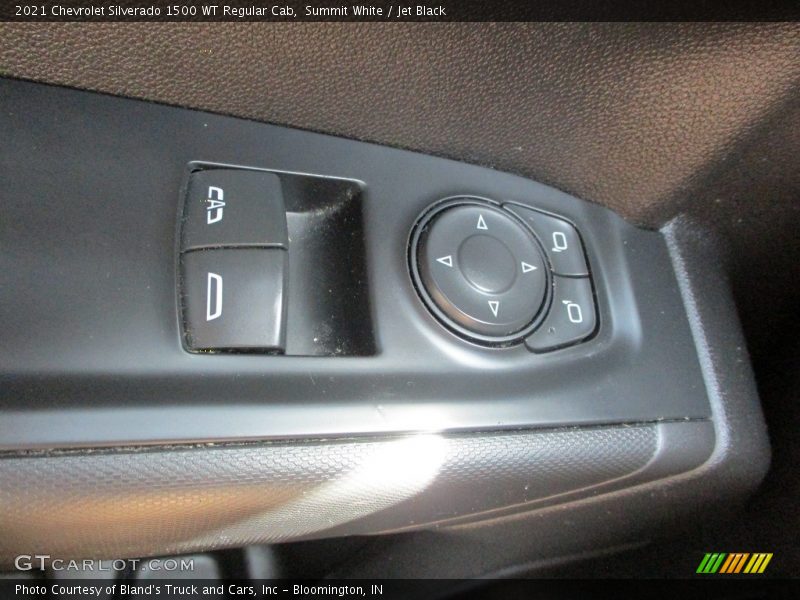 Summit White / Jet Black 2021 Chevrolet Silverado 1500 WT Regular Cab