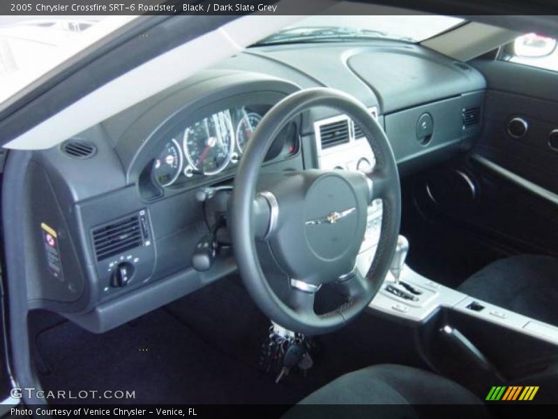 Black / Dark Slate Grey 2005 Chrysler Crossfire SRT-6 Roadster