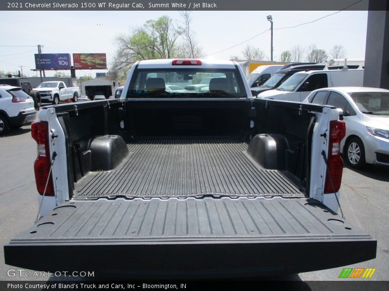 Summit White / Jet Black 2021 Chevrolet Silverado 1500 WT Regular Cab