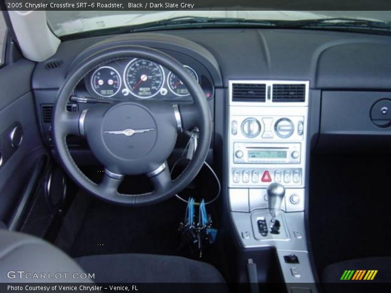 Black / Dark Slate Grey 2005 Chrysler Crossfire SRT-6 Roadster