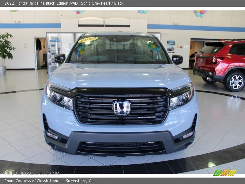 Sonic Gray Pearl / Black 2022 Honda Ridgeline Black Edition AWD