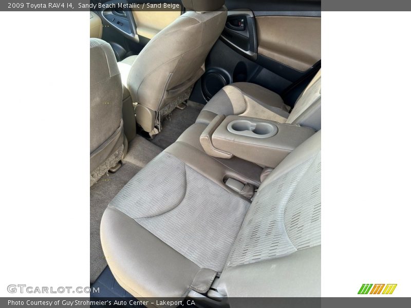 Rear Seat of 2009 RAV4 I4