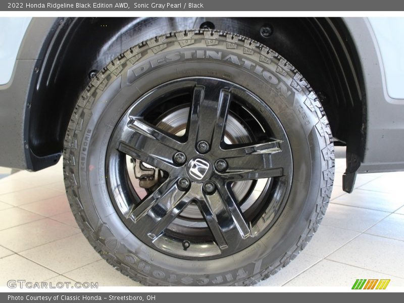  2022 Ridgeline Black Edition AWD Wheel