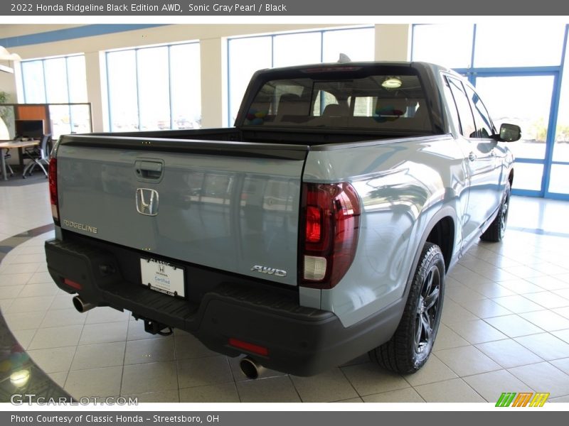 Sonic Gray Pearl / Black 2022 Honda Ridgeline Black Edition AWD