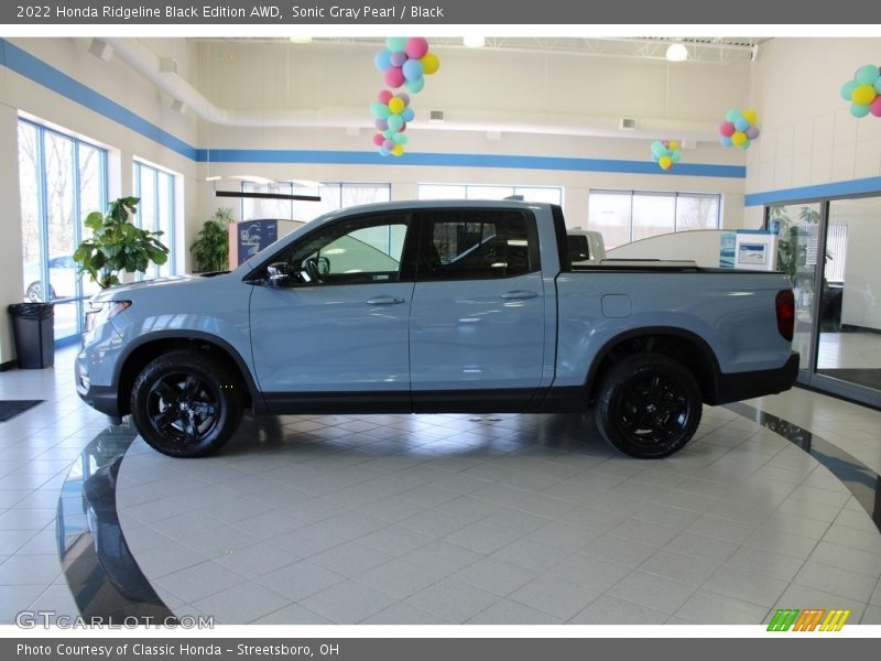  2022 Ridgeline Black Edition AWD Sonic Gray Pearl