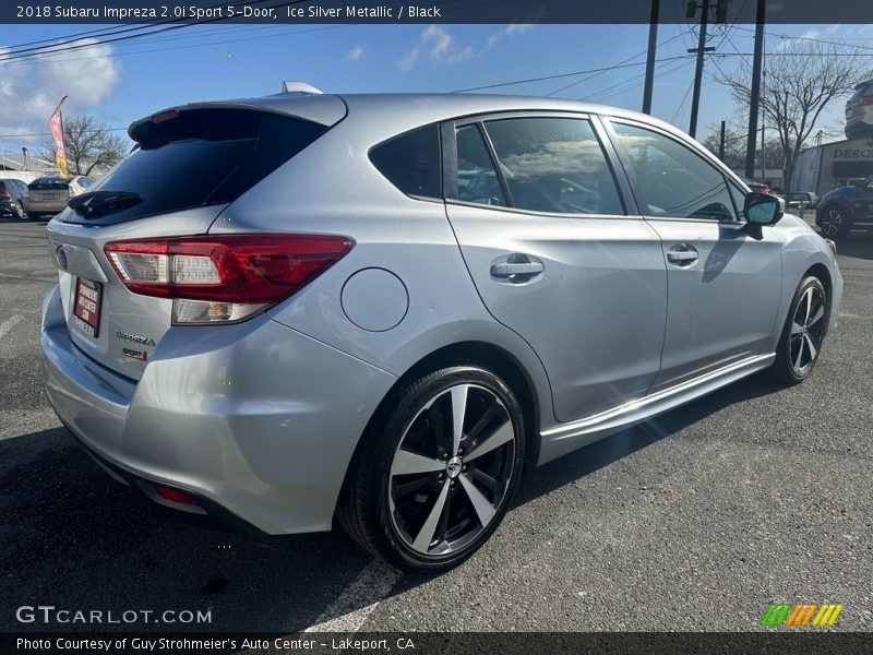 Ice Silver Metallic / Black 2018 Subaru Impreza 2.0i Sport 5-Door