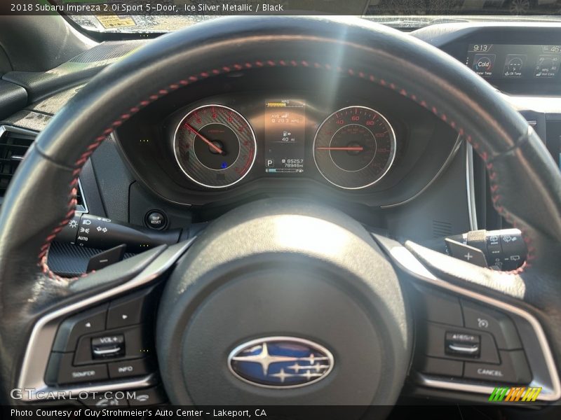  2018 Impreza 2.0i Sport 5-Door Steering Wheel