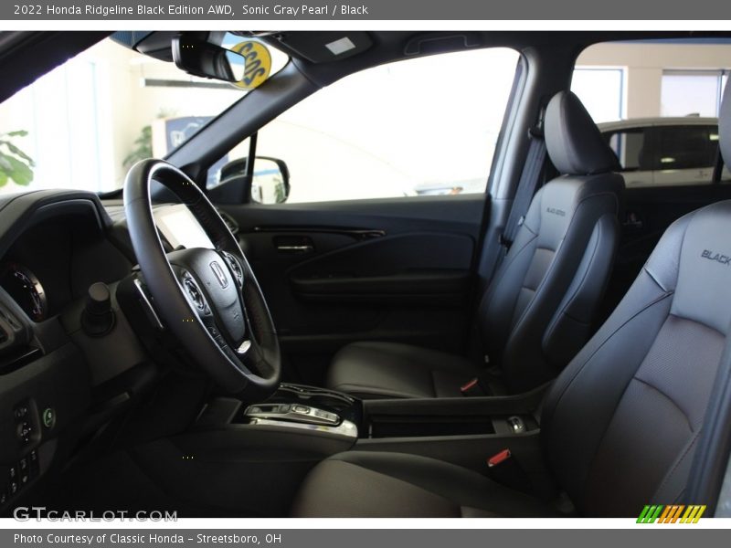 Sonic Gray Pearl / Black 2022 Honda Ridgeline Black Edition AWD