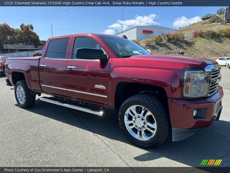  2015 Silverado 2500HD High Country Crew Cab 4x4 Deep Ruby Metallic