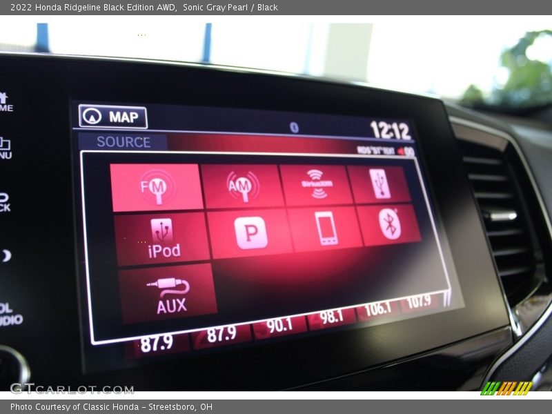 Sonic Gray Pearl / Black 2022 Honda Ridgeline Black Edition AWD