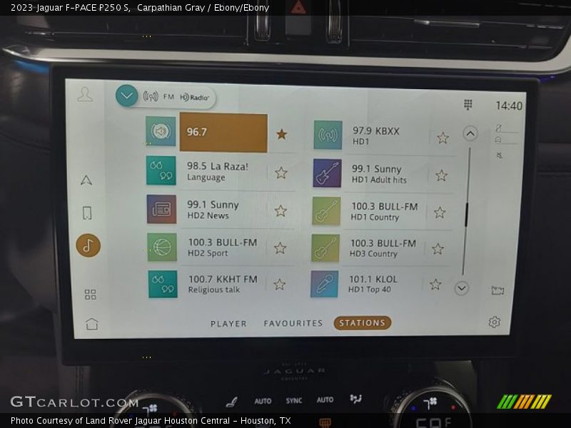 Carpathian Gray / Ebony/Ebony 2023 Jaguar F-PACE P250 S