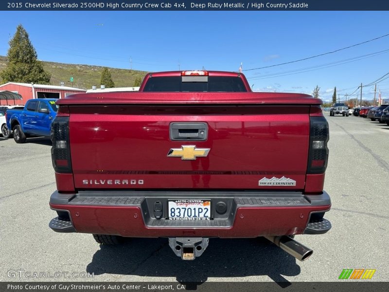  2015 Silverado 2500HD High Country Crew Cab 4x4 Deep Ruby Metallic