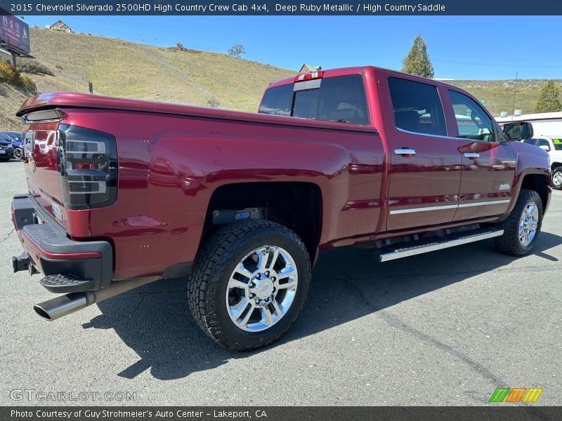  2015 Silverado 2500HD High Country Crew Cab 4x4 Deep Ruby Metallic